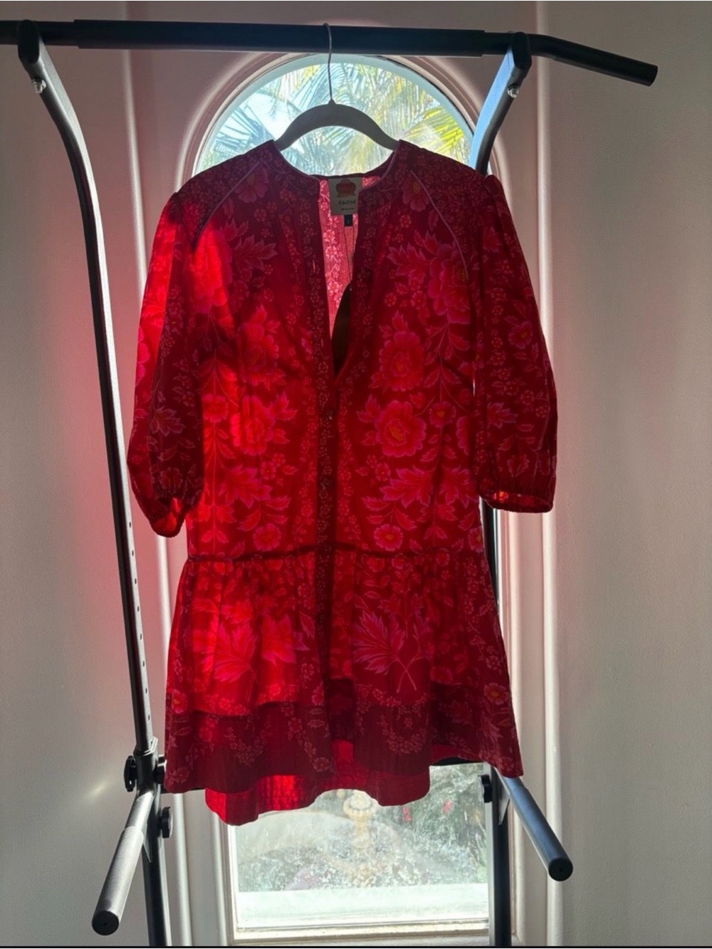 FARM Rio Olivia Red Mini Dress